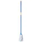 Gala Diamond Loop Cotton Floor Mop – For Home Floor Cleaning Solution 4 Feet Long Metal Pipe Blue