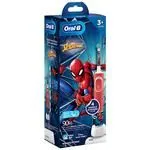 Oral-B Kids Electric Rechargeable Toothbrush – Spider Man Round Head Extra Soft Bristles Age 3with
