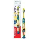 Colgate Kids 5with years Minion Toothbrush – Extra Soft With Tongue Cleaner