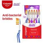 Colgate ZigZag Anti-Bacterial Toothbrush – Soft