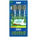 Oral-B Toothbrushes – Soft bristles With Neem Extract Gentle On Gums