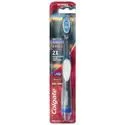 Colgate 360 Sonic Battery Powered Electric Toothbrush – Optic WhiteSpiral Tip Bristles