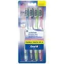 Oral-B Ultrathin Sensitive Toothbrush – Extra Soft For Gentle Cleaning Family Pack