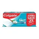 Colgate Active Salt Toothpaste Germ Fighting Toothpaste for Healthy Gums and Teeth 500gm 200g X 2 and 100g X 1