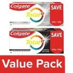 Colgate Total Toothpaste – Charcoal Deep Clean 120 g x 2 with Advanced Health 120 g x 2