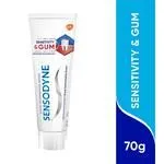 Sensodyne Toothpaste Sensitivity and Gum – Dual Action For Sensitive Teeth Healthy Gums
