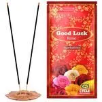 Cycle Good Luck Rose Agarbatti For Daily PujaRituals With Rose Fragrance