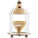 Borosil Akhand Diya – Brass Small Unique Design For Pooja Purpose