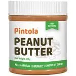 Pintola Natural Peanut Butter – Crunchy Unsweetened