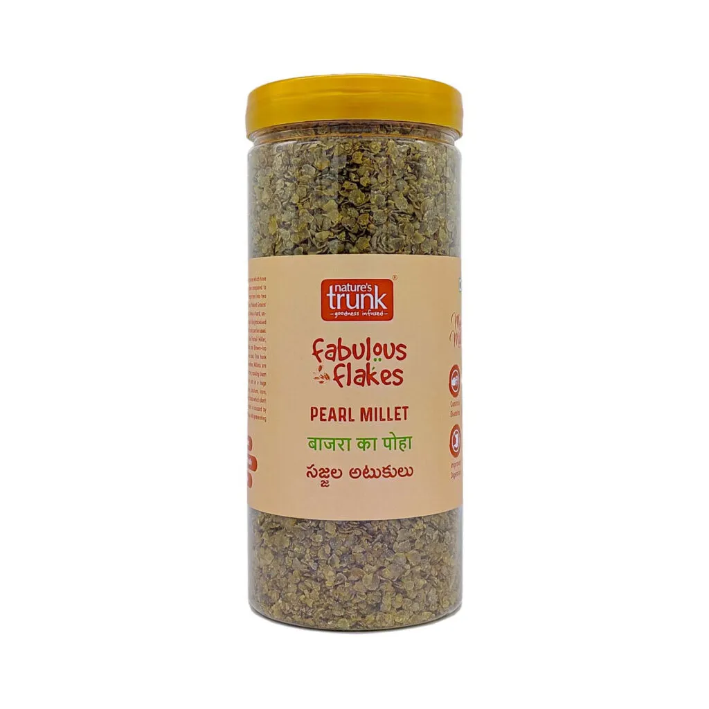 Pearl Millet Flakes  ( Bajra -Sajjalu ) 400 g