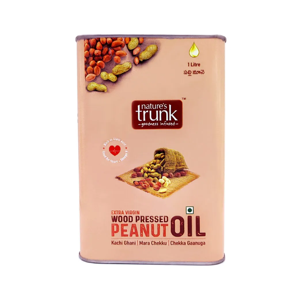 Woodpressed Peanut Oil 1 Litre