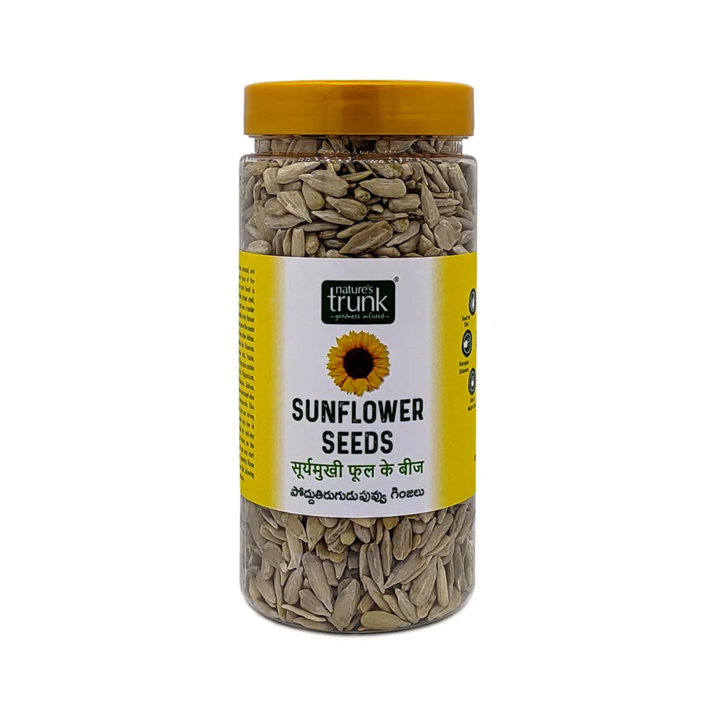 Sunflower Seeds ( Surya Mukhi Phool ke Beej -Poddu Tirugudu Ginjalu ) 250 g