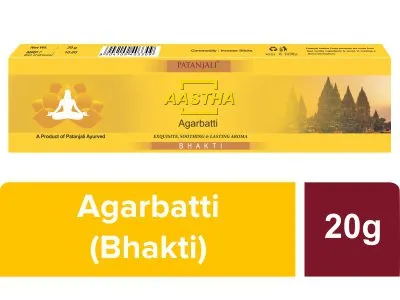 Patanjali Aastha Agarbatti Bhakti 20G