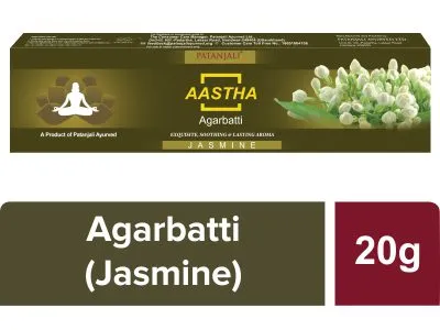 Patanjali Aastha Agarbatti Jasmine 20G