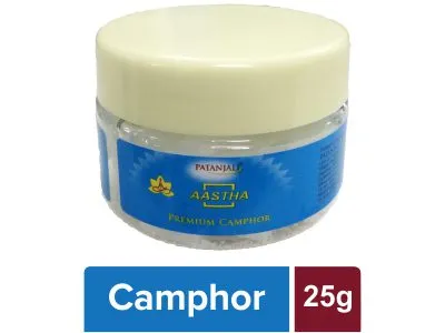 Patanjali Aastha Camphor 25G