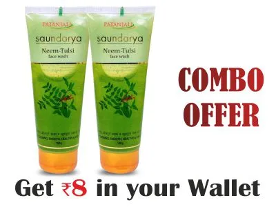 Patanjali Combo- Saundarya Neem Face Wash 120 Ml