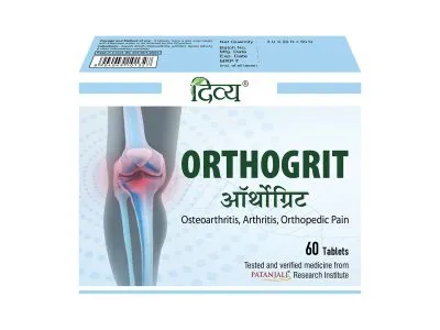Patanjali Divya Orthogrit Tablet 60 N 41G