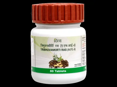 Patanjali Divya Tribhuvankirti Ras 20G