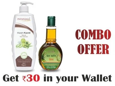 Patanjali Kesh Kanti Combo- Kesh Kanti 670G