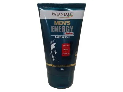 Patanjali Men’S Energy Active Face Wash 100G