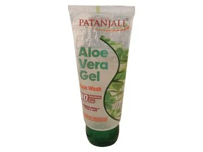 Patanjali Aloevera Gel Face Wash 60Ml
