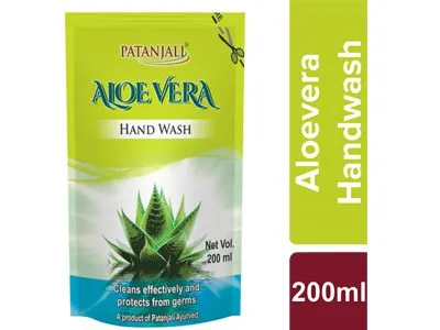 Patanjali Aloevera Hand Wash(Refill) 200Ml