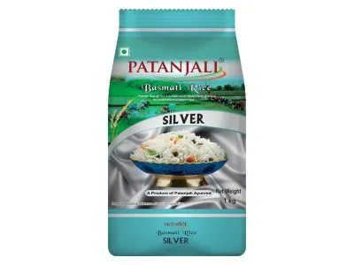 Patanjali Basmati Rice Silver 1Kg