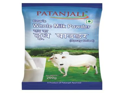 Patanjali Cow’S Whole Milk Powder 200G