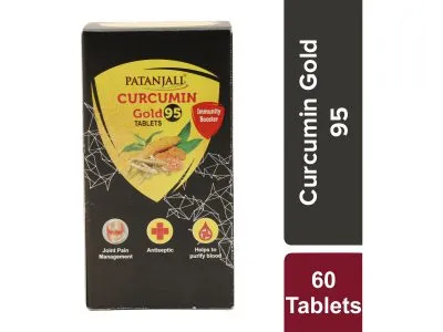 Patanjali Curcumin Gold 95 Tablet 33G