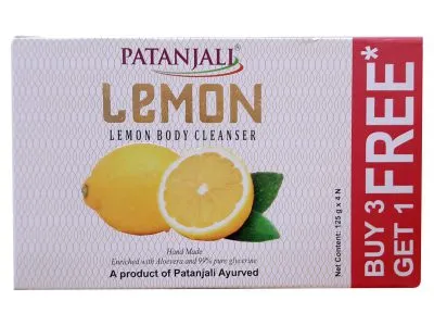 Patanjali Lemon Body Cleanser 125G 375G