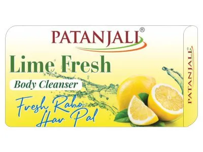 Patanjali Lime Fresh Body Cleanser 75G