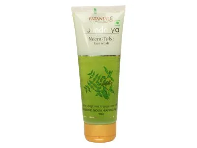 Patanjali Saundarya Neem-Tulsi Face Wash 100G