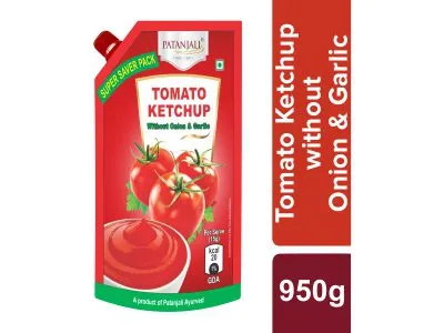 Patanjali Tomato Ketchup W-O Onion 950Ml