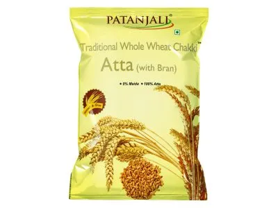 Patanjali Traditional Whole Wheat Atta 5Kg