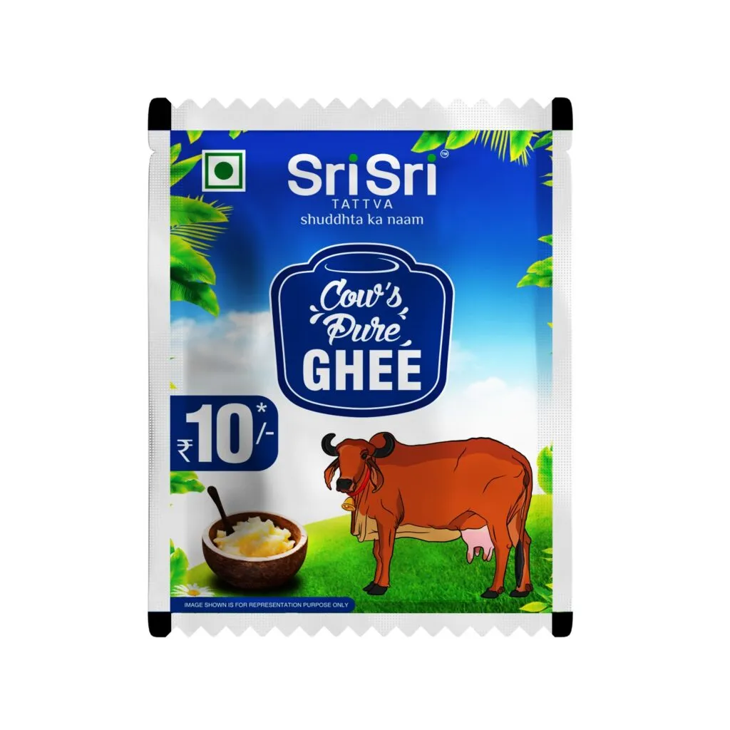 Sri Sri Tattva Cow’s Pure Ghee, 13ml