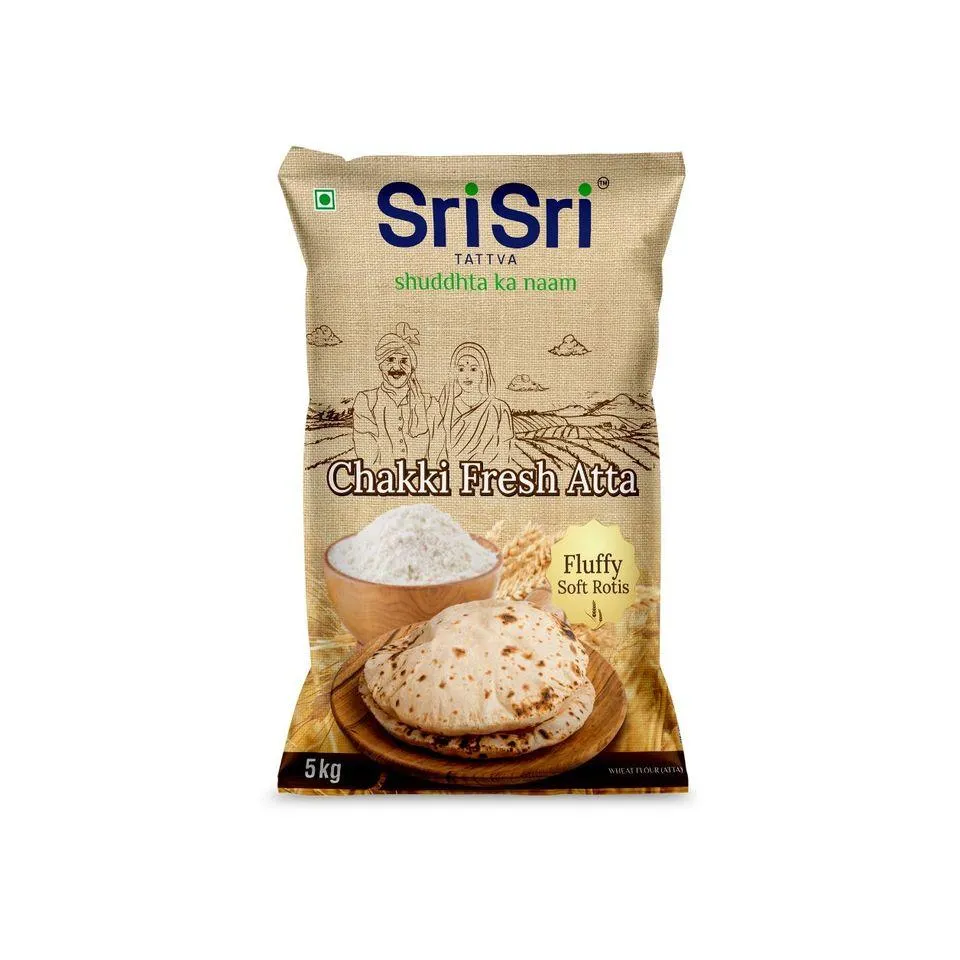 Sri Sri Tattva Chakki Fresh Atta, 5Kg