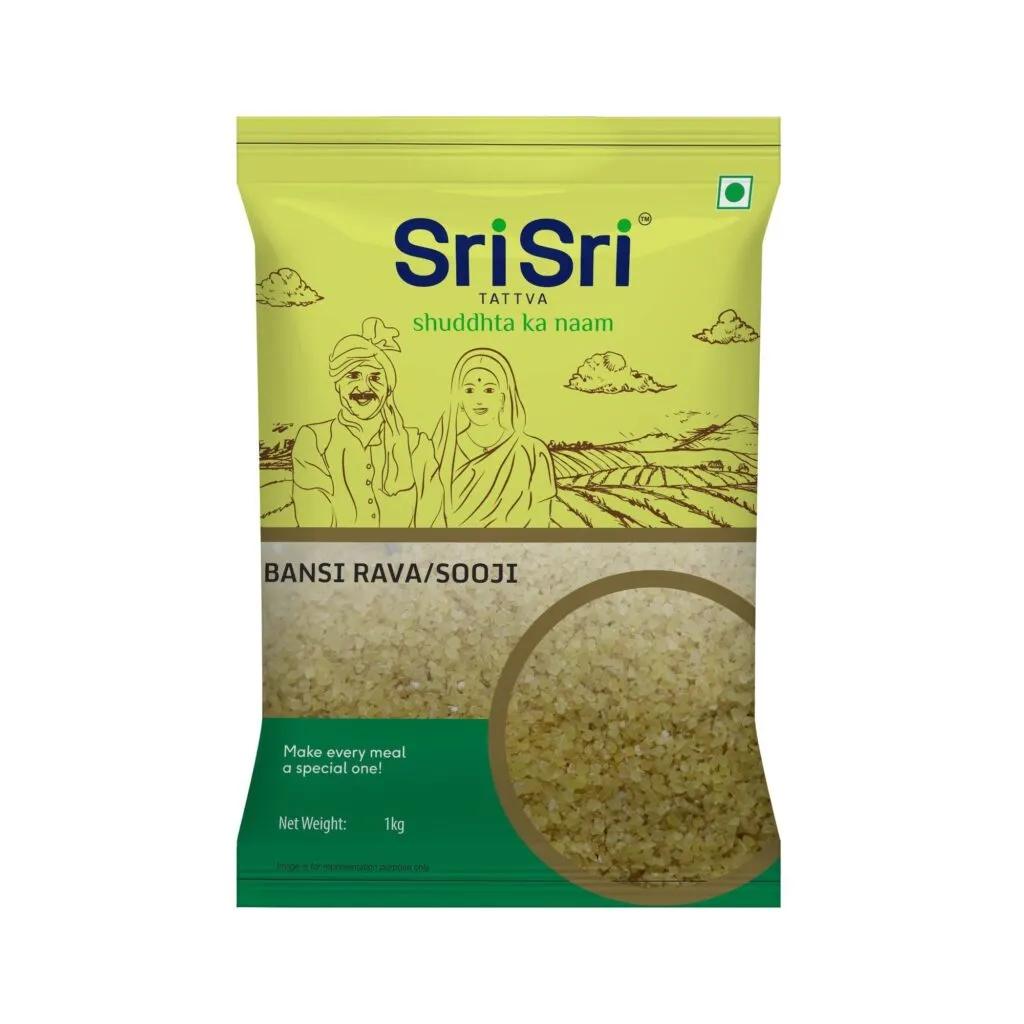 Sri Sri Tattva Bansi Rava-Sooji, 1kg
