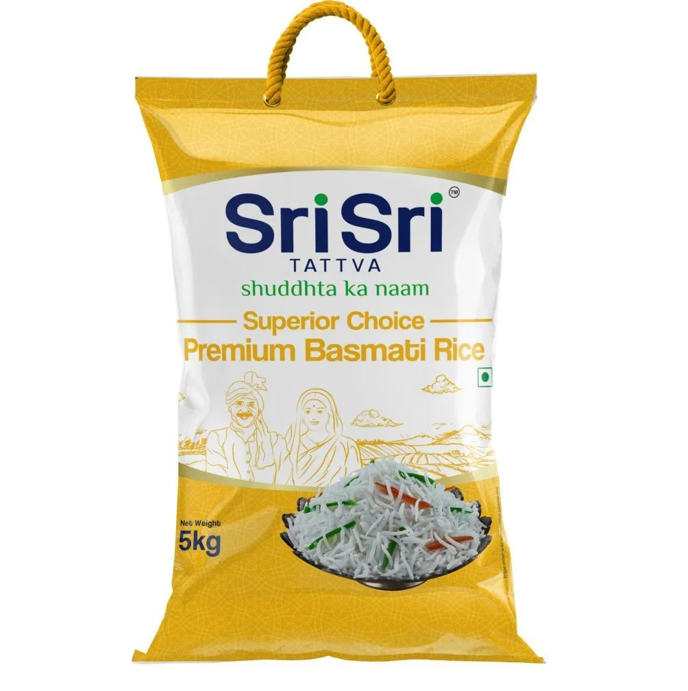 Sri Sri Tattva Superior Choice Basmati Rice, 5kg