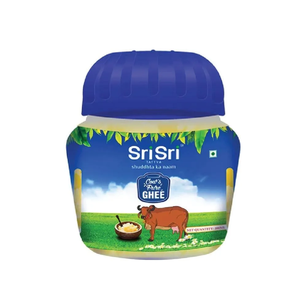 Sri Sri Tattva Cow’s Pure Ghee, 200ml