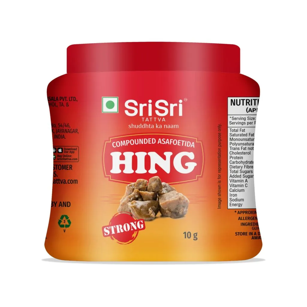 Sri Sri Tattva Compounded Asafoetida Hing, 10g