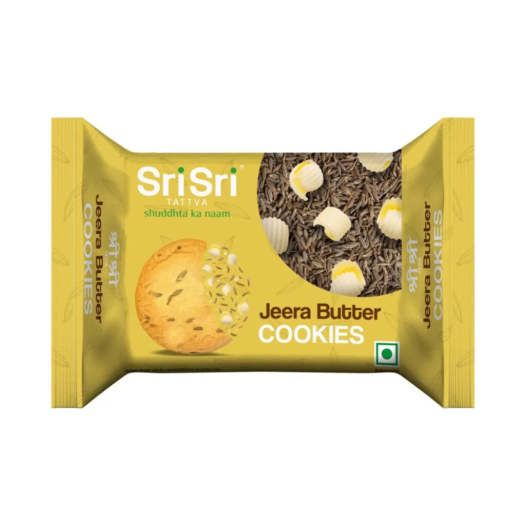 Sri Sri Tattva Jeera Butter Cookies, 90g