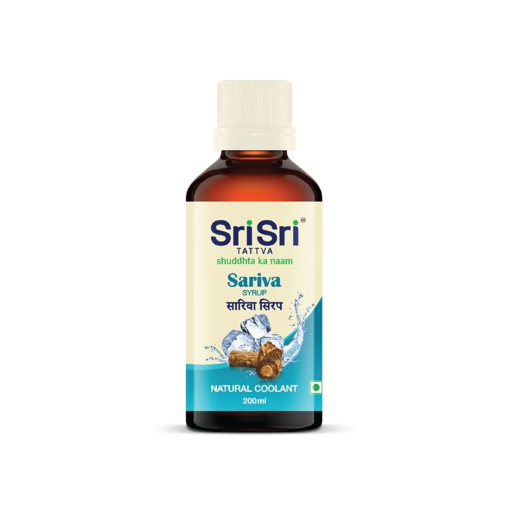 Sri Sri Tattva Sariva Syrup – Natural Coolant, 200ml