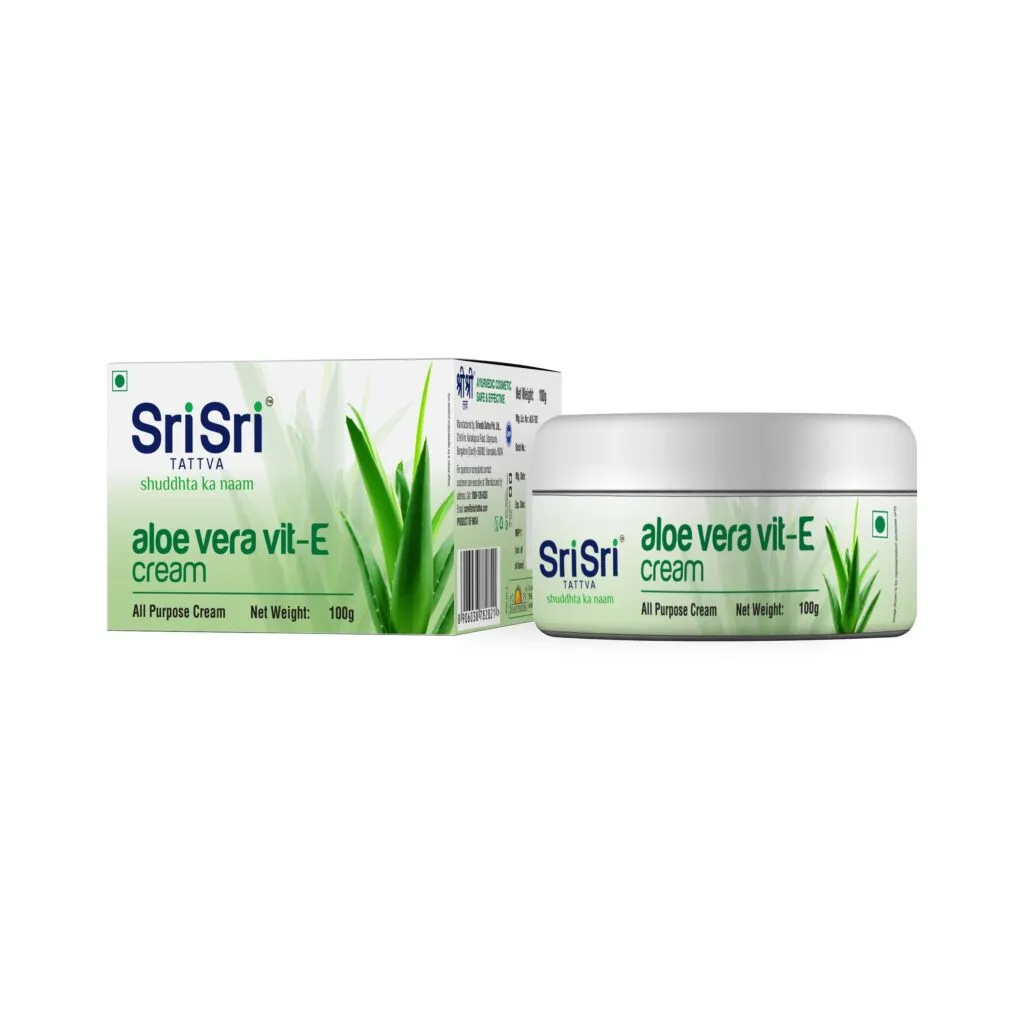 Sri Sri Tattva Aloe Vera Vit – E Cream – All Purpose Cream, 100g