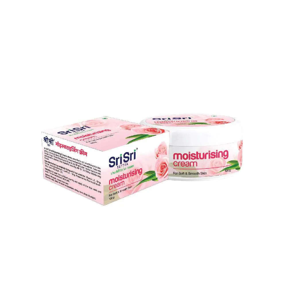 Sri Sri Tattva Moisturising Cream – For Soft and Smooth Skin, 100g