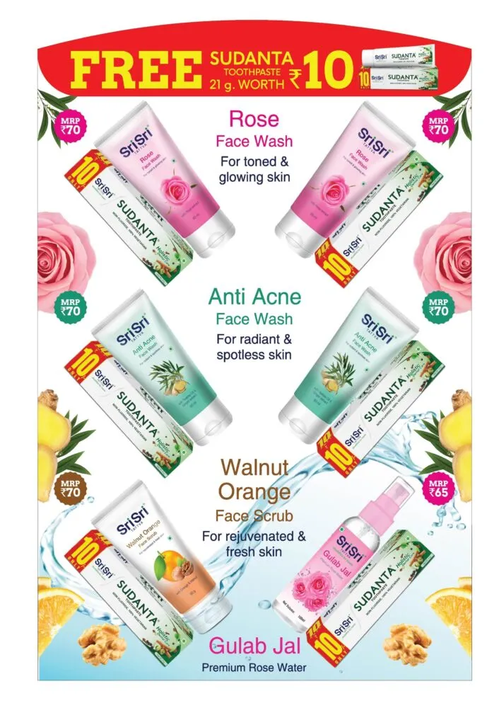 Sri Sri Tattva Face Care Hanger (+ Sudanta offer)