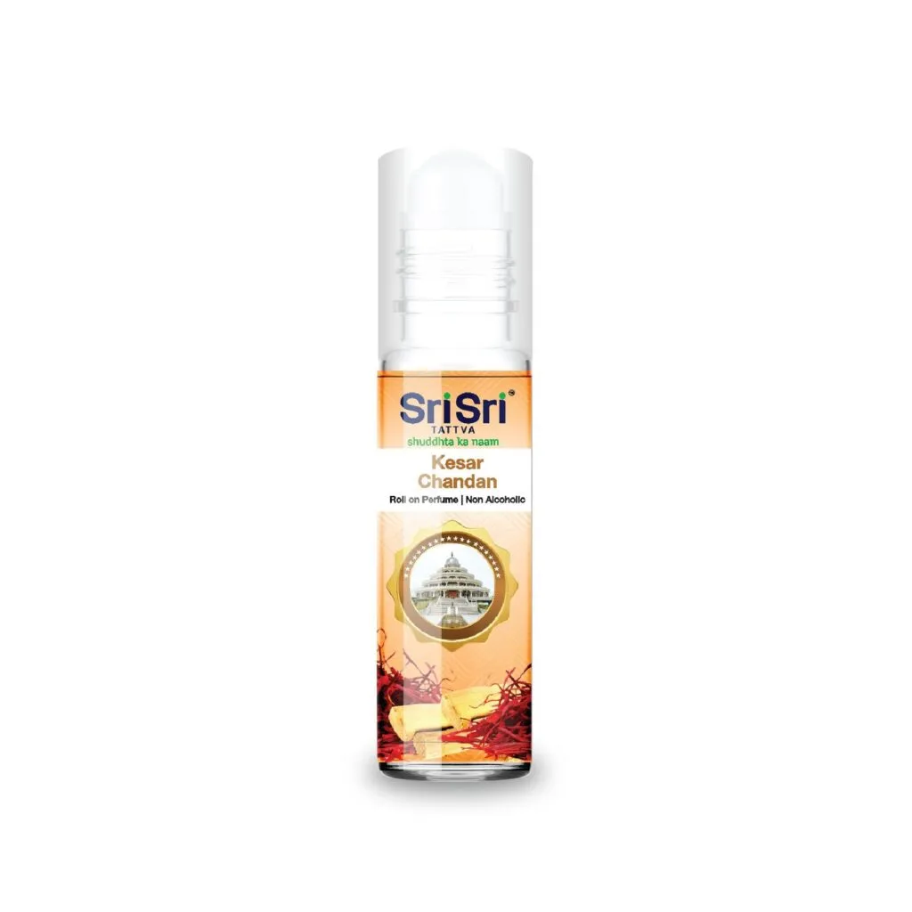 Sri Sri Tattva Roll On Perfume – Kesar Chandan, 10ml