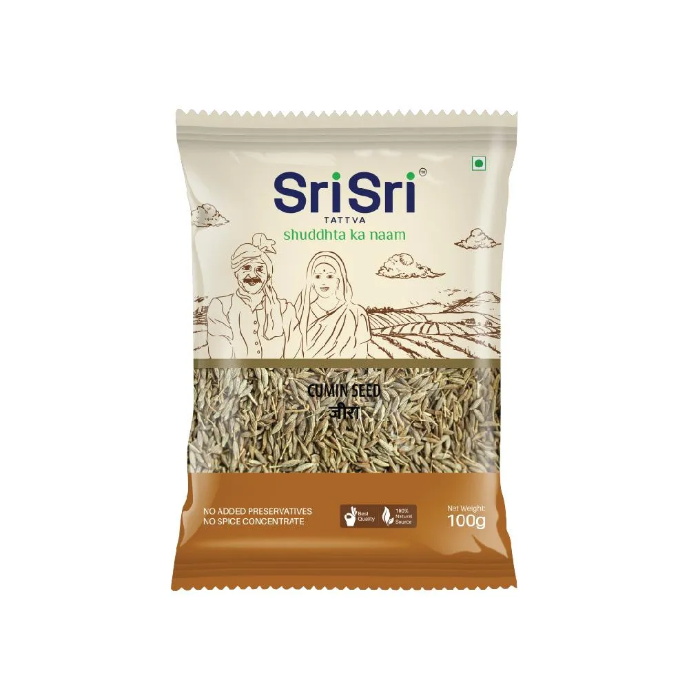 Sri Sri Tattva Cumin Seed – Jeera, 100g