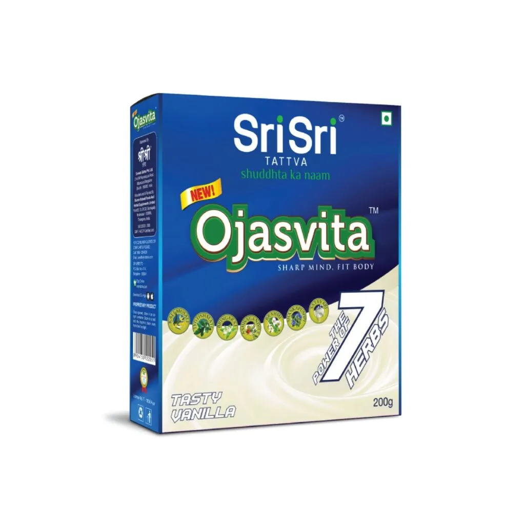 Sri Sri Tattva Vanilla Ojasvita – Sharp Mind and Fit Body, 200g