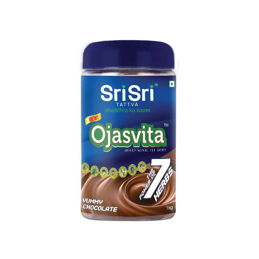 Sri Sri Tattva Chocolate Ojasvita – Sharp Mind and Fit Body, 1kg Pet Jar