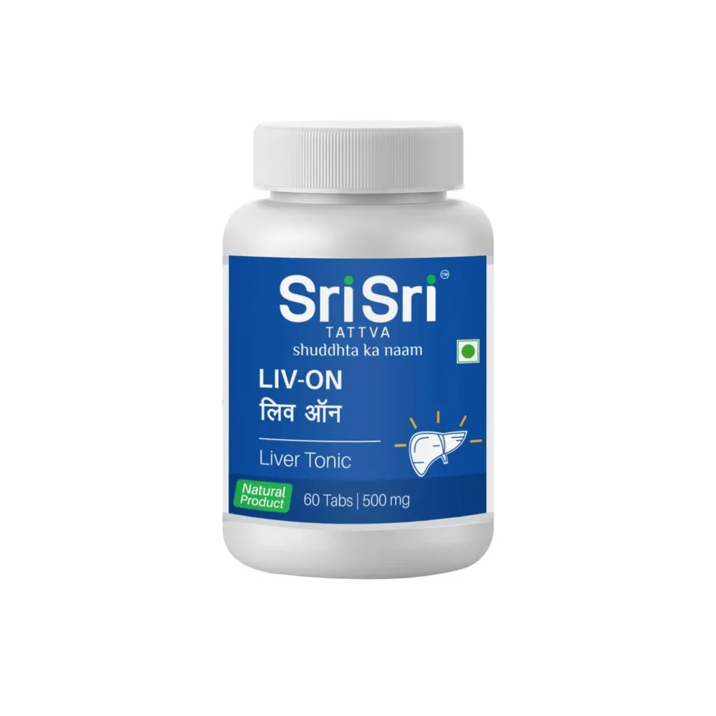 Sri Sri Tattva Liv-On – Liver Tonic, 60 Tabs , 500mg